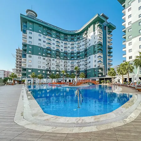 Apartment 0212 Serenity махмутлар с двумя спальнями в комплексе с инфраструктурой 5звезд Alanya